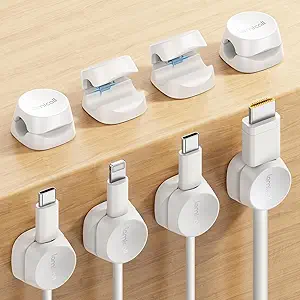 Self-Adhesive Cable Management Clips