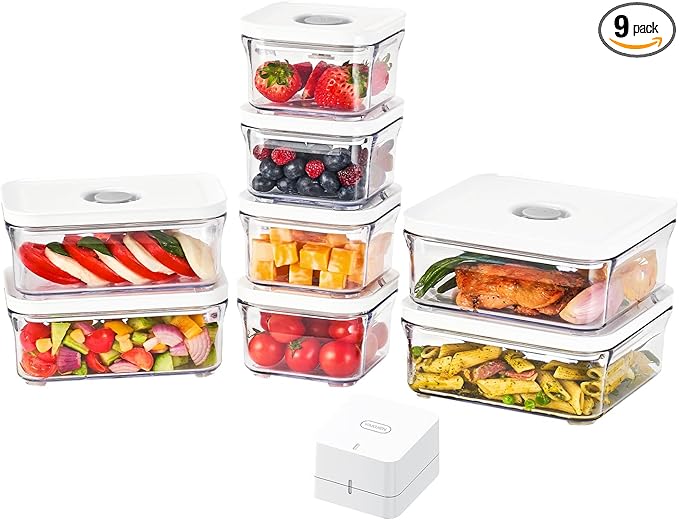 Vacuum Seal Food Storage Containers