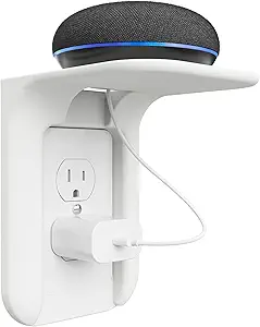 Wall Outlet Shelf Space Saver