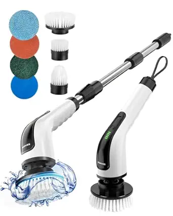 Electric spin scrubber 