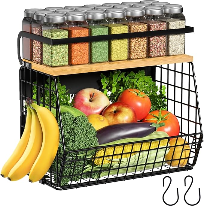 Magnetic Fridge Shelf Organizer
